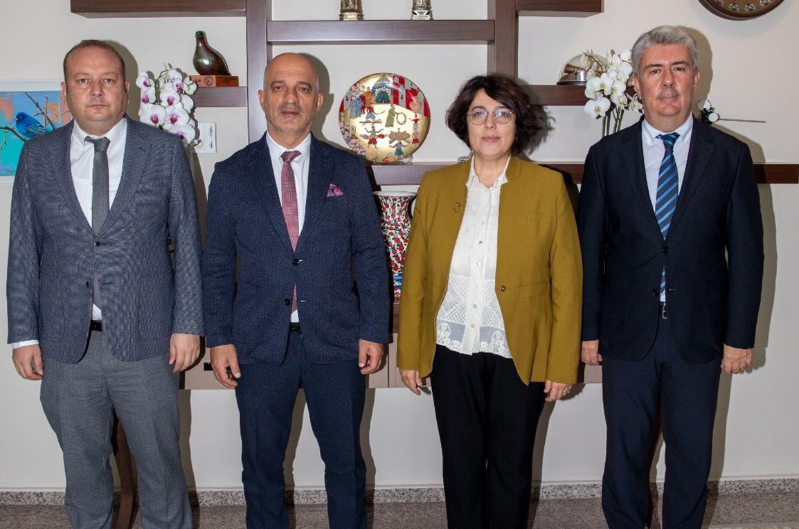 Rektör Prof. Dr. Emine Gümüşsoy'a Hayırlı Olsun Ziyareti