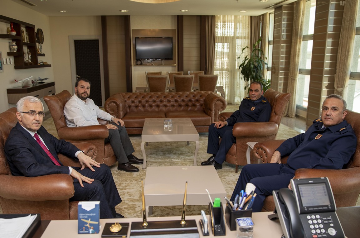 Tuğgeneral Selçuk Cumhur Kabasakal’dan Üniversitemiz Rektörü Prof. Dr. Kamil Çolak’a Nezaket Ziyareti