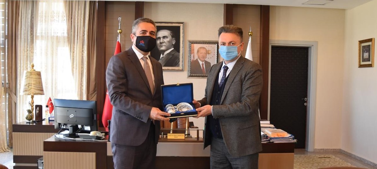 MÜSİAD’dan Rektörümüz Prof. Dr. Kemal Şenocak’a Ziyaret