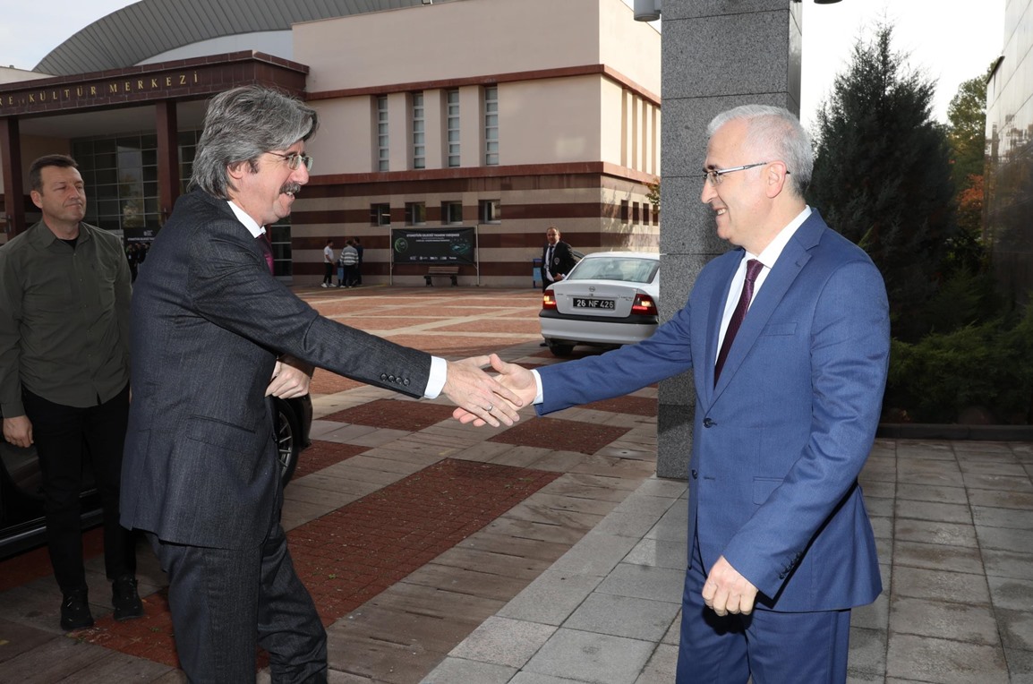 Uludağ Üniversitesi Rektörü Prof. Dr. Ferudun Yılmaz’dan Rektör Prof. Dr. Kamil Çolak’a Ziyaret