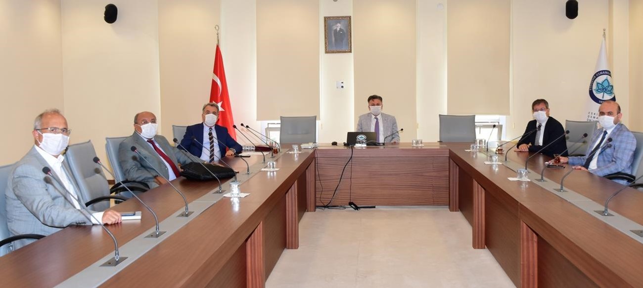 RSC-Raylı Sistemler Kümelenmesi Derneği'nden Rektör Prof. Dr. Kemal Şenocak'a Ziyaret