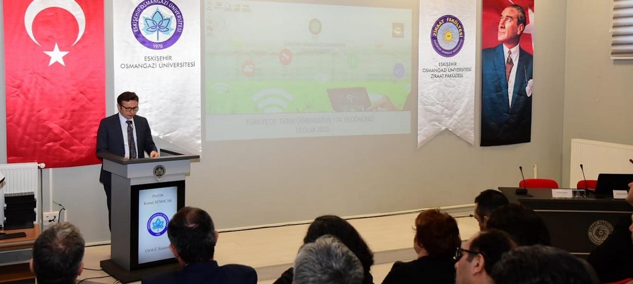 Üniversitemizde Türkiye'de Tarım Öğretiminin Başlamasının 174. Yılı Kutlandı 