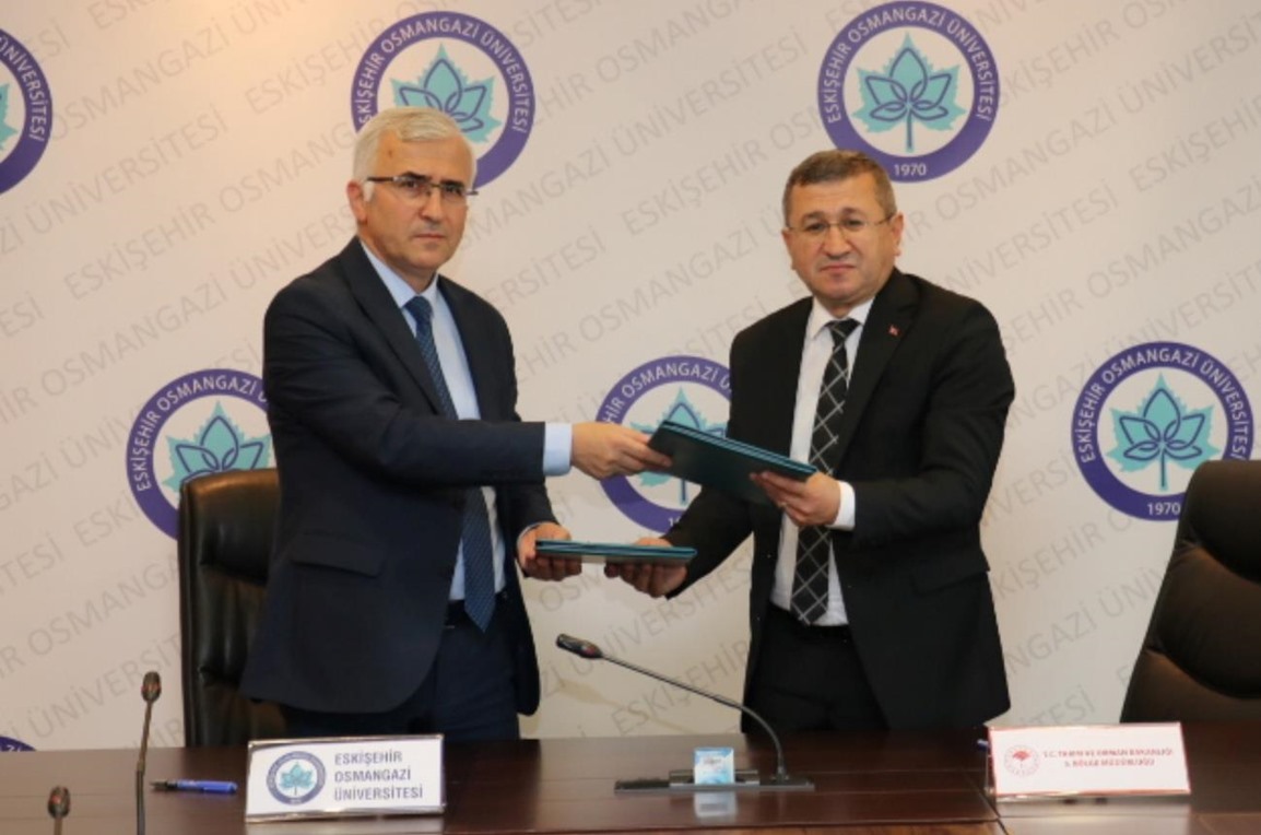 Üniversitemiz ile Tarım ve Orman Bakanlığı 5. Bölge Müdürlüğü Arasında İş Birliği Protokolü İmzalandı