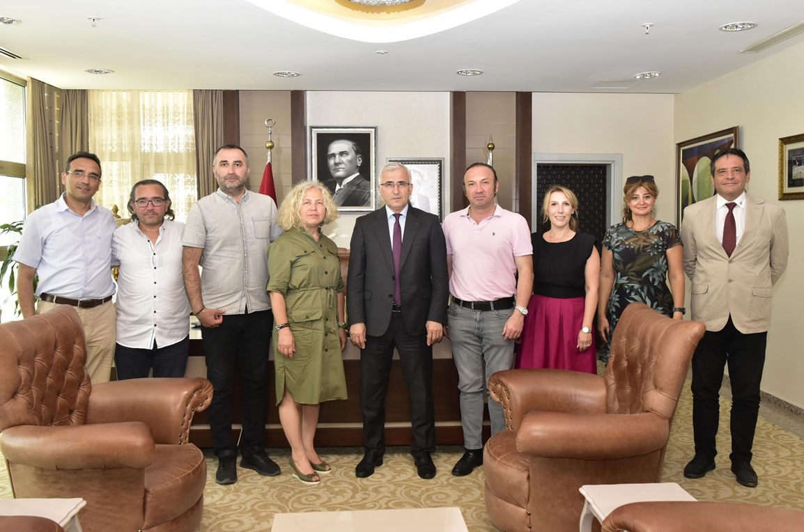 Makine Mühendisleri Odası Eskişehir Şubesi’nden Rektör Prof. Dr. Kamil Çolak’a Ziyaret