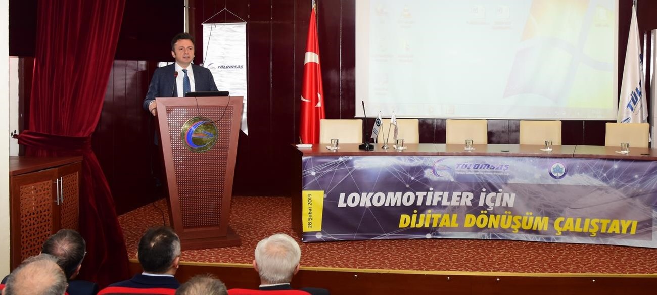 Üniversitemiz ve TÜLOMSAŞ İşbirliğiyle Lokomotifler İçin Dijital Dönüşüm Çalıştayı Düzenlendi