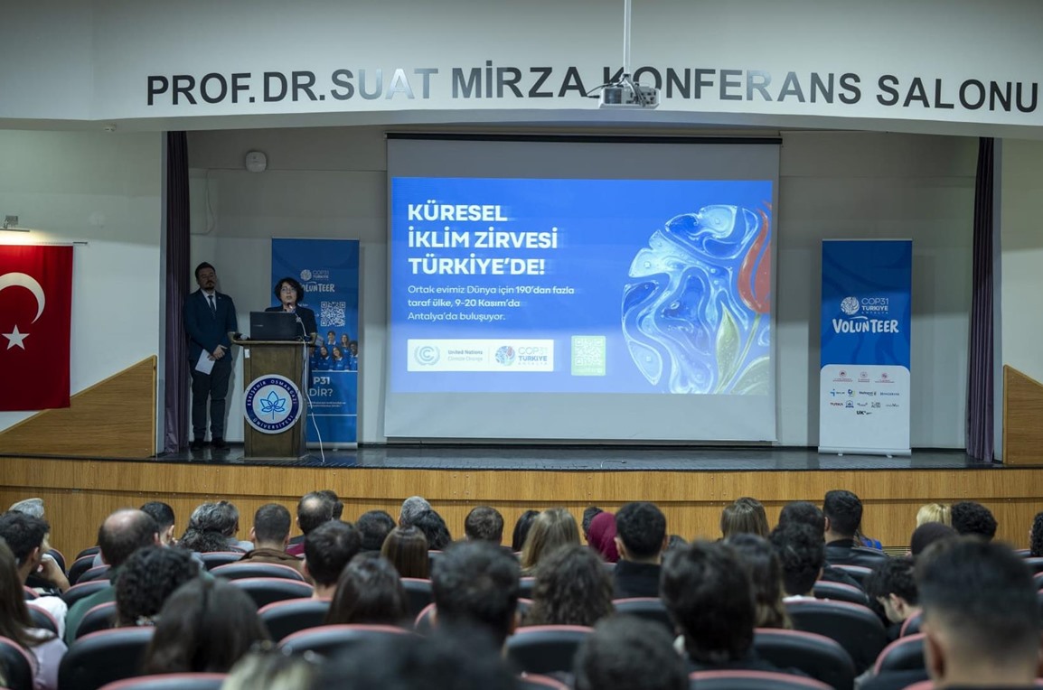 COP31 Gönüllülük Projesi Ekibi'ni Üniversitemizde Ağırladık